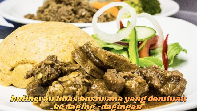 makanan khas bostwana
