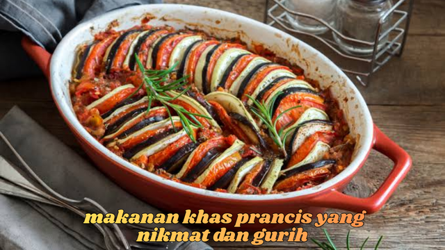 makanan khas perancis